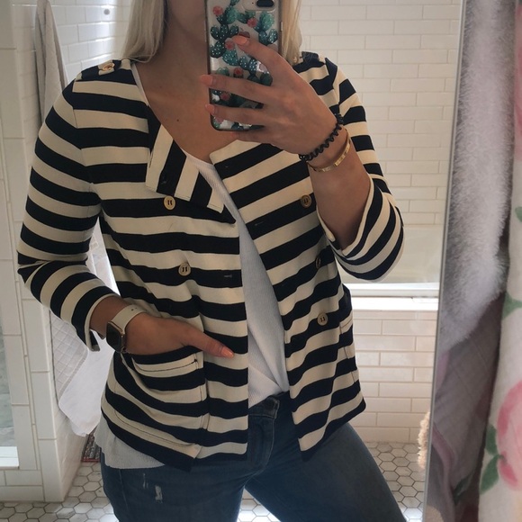 Jcrew stripped jacket - Picture 2 of 5
